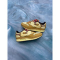 NIKE AIR MAX 1 TRAVIS SCOTT CACTUS JACK WHEAT LEMON DROP (PREOWNED) SIZE 10