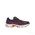 ASICS GEL-1130 KITH Marvel Villains Magneto sneaker in purple, grey, and red with white sole.