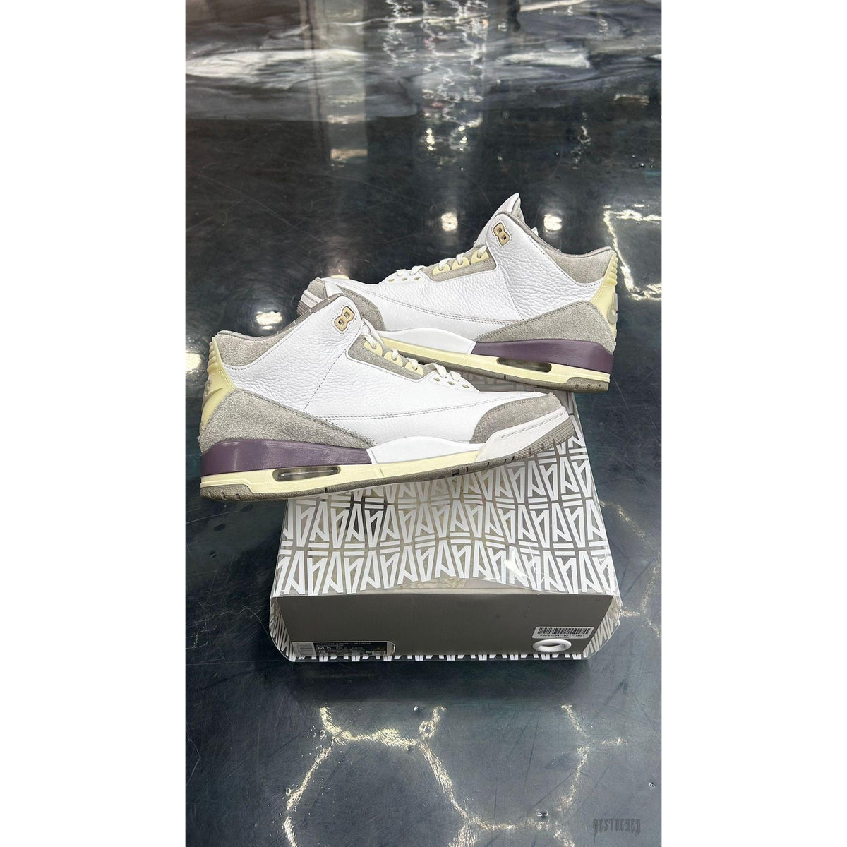 JORDAN 3 RETRO SP A MA MANIERE (WOMENS) PRE OWNED SIZE 14.5W 13 M