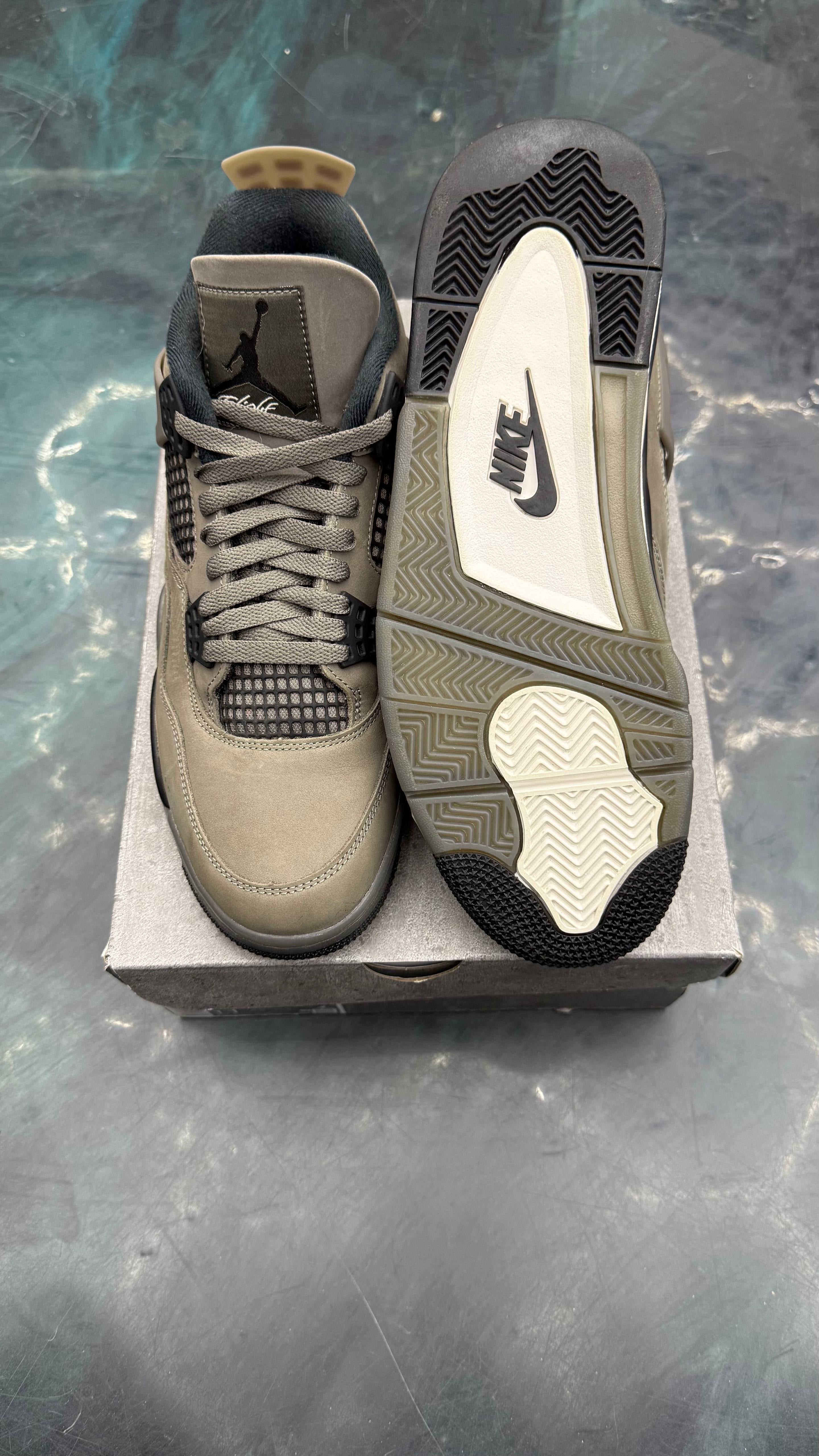 JORDAN 4 FETRO CAVE STONE PRE OWNED SIZE 11