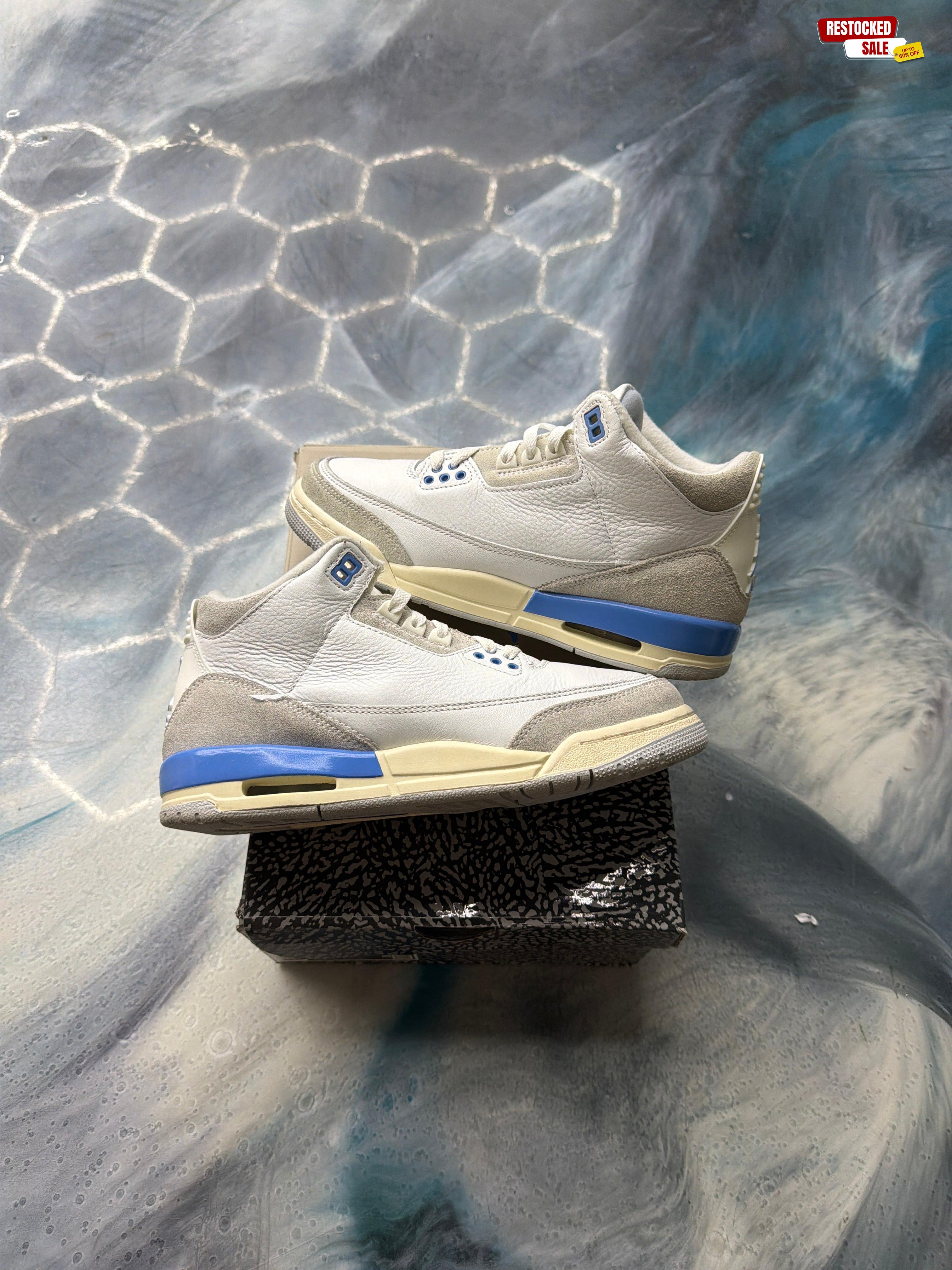 JORDAN 3 RETRO LUCKY SHORTS PRE OWNED SIZE 7Y