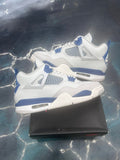JORDAN 4 RETRO MILITARY BLUE PRE OWNED SIZE 11