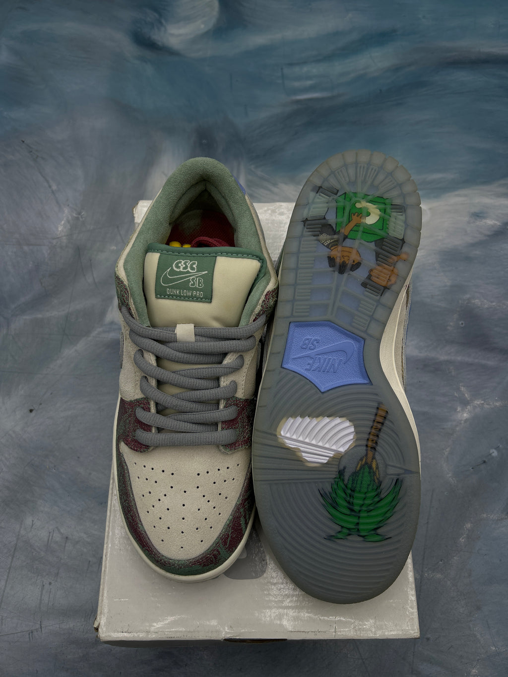 NIKE SB DUNK LOW CRENSHAW SKATE CLUB SIZE 7.5 BRAND NEW