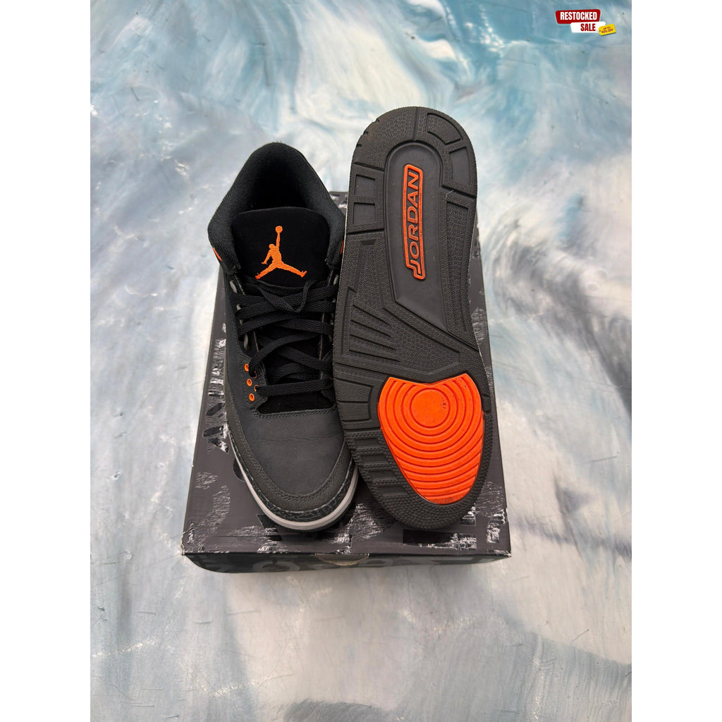 JORDAN 3 RETRO FEAR PACK PRE OWNED SIZE 10.5