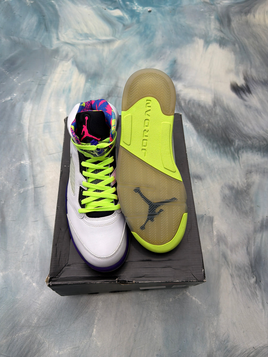 JORDAN 5 RETRO ALTERNATE BEL-AIR PRE OWNED SIZE 11