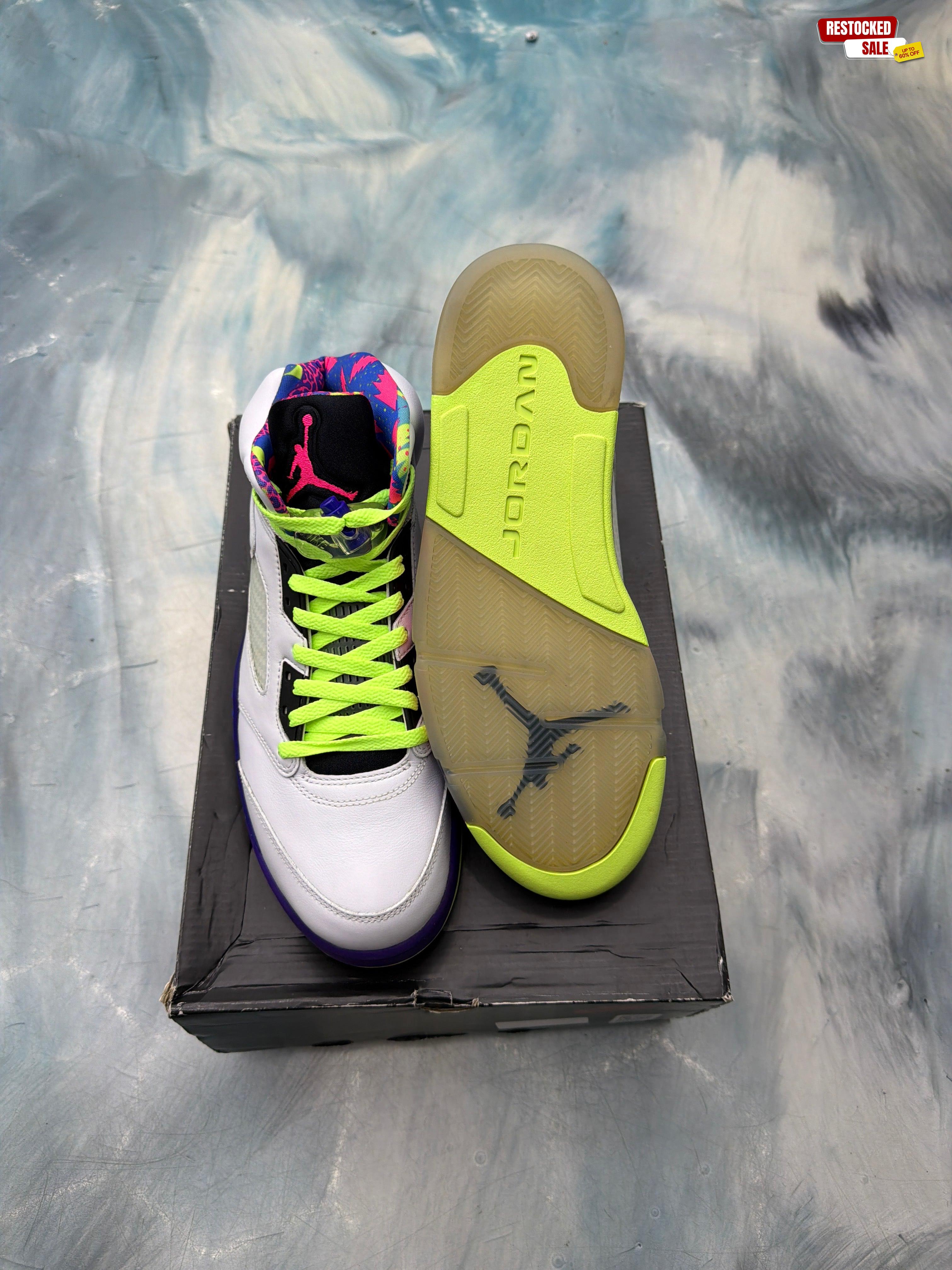 JORDAN 5 RETRO ALTERNATE BEL-AIR PRE OWNED SIZE 11
