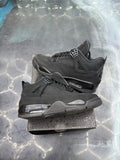 JORDAN 4 RETRO BLACK CAT PRE OWNED SIZE 8