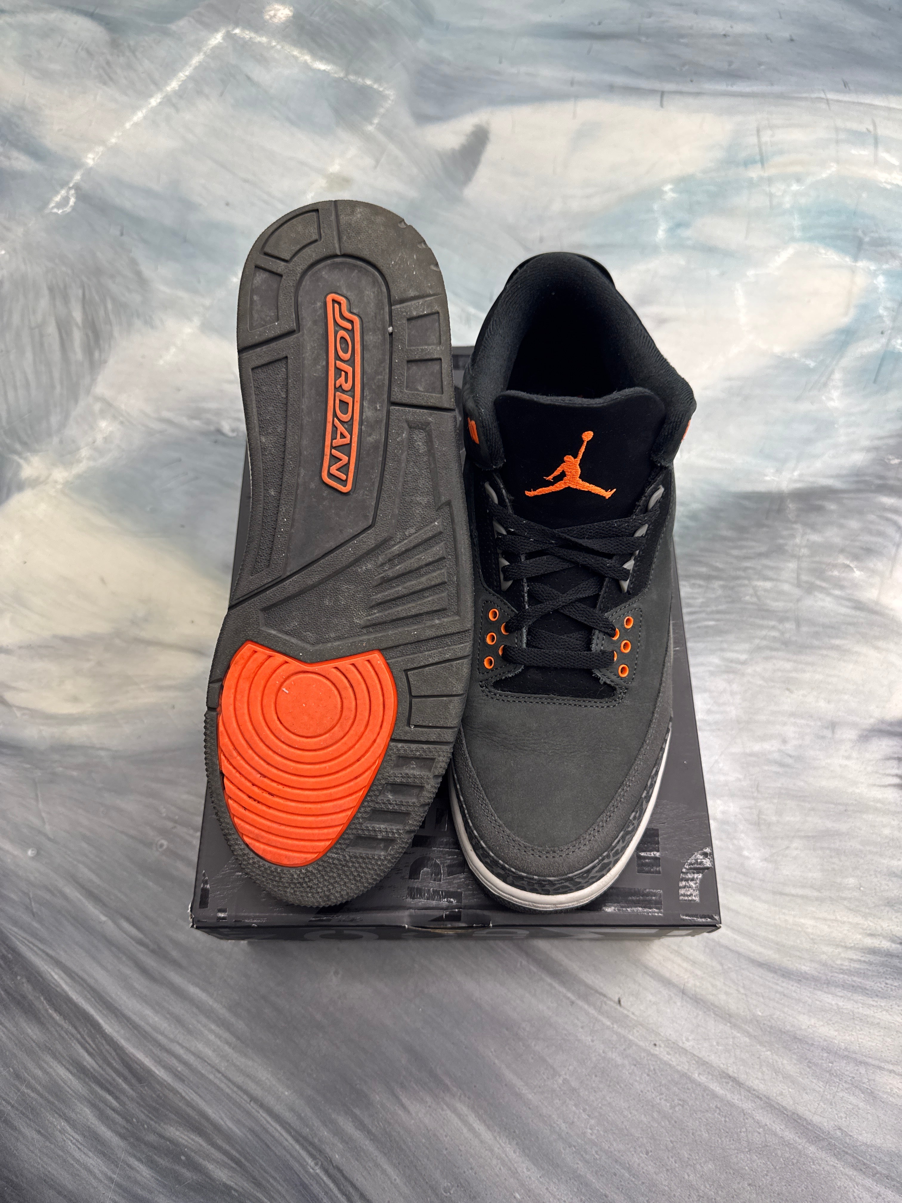 JORDAN 3 RETRO FEAR PACK (2023) PRE OWNED SIZE 12