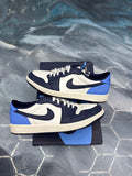JORDAN 1 LOW OG OBSIDIAN UNC PRE OWNED SIZE 12