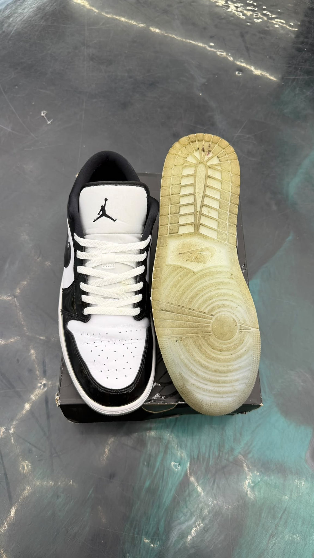 JORDAN 1 LOW SE CONCORD PRE OWNED SIZE 13