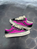 VANS OTW OLD SKOOL 36 PEARLIZED PACK PINK BLACK PRE OWNED SIZE 7