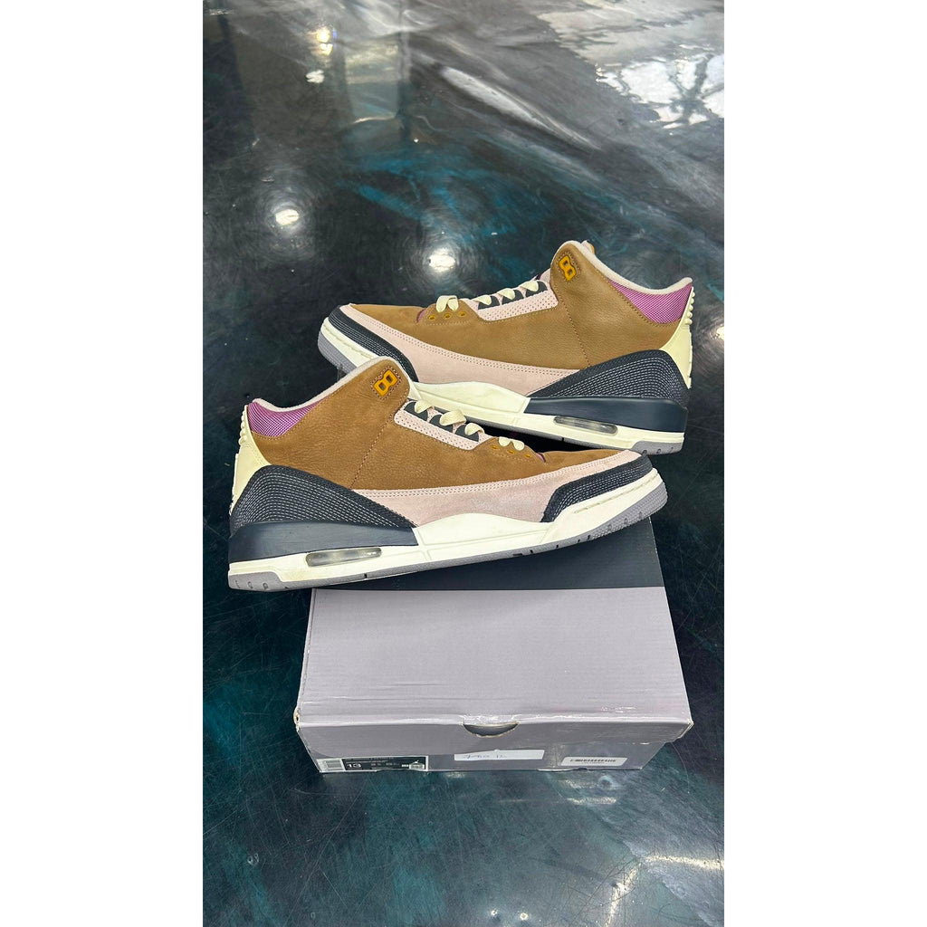 JORDAN 3 RETRO WINTERIZED ARCHEO BROWN PRE OWNED SIZE 13