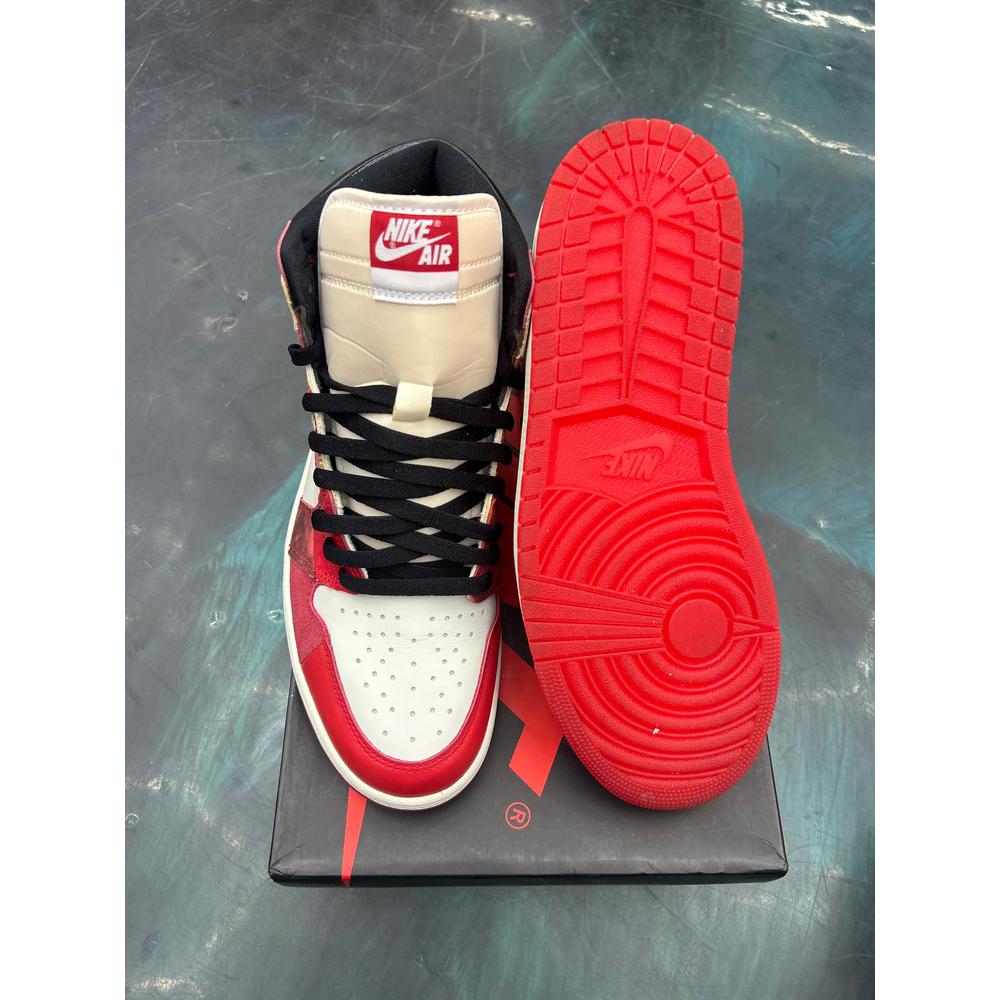 JORDAN 1 RETRO HIGH OG SPIDER-MAN ACROSS THE SPIDER VERSE PRE-OWNED SIZE 10.5