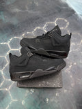 JORDAN 4 RETRO BLACK CAT PRE OWNED SIZE 11