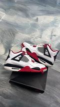 JORDAN 4 RETRO FIRE RED (2020) (GS) PRE OWNED SIZE 7Y