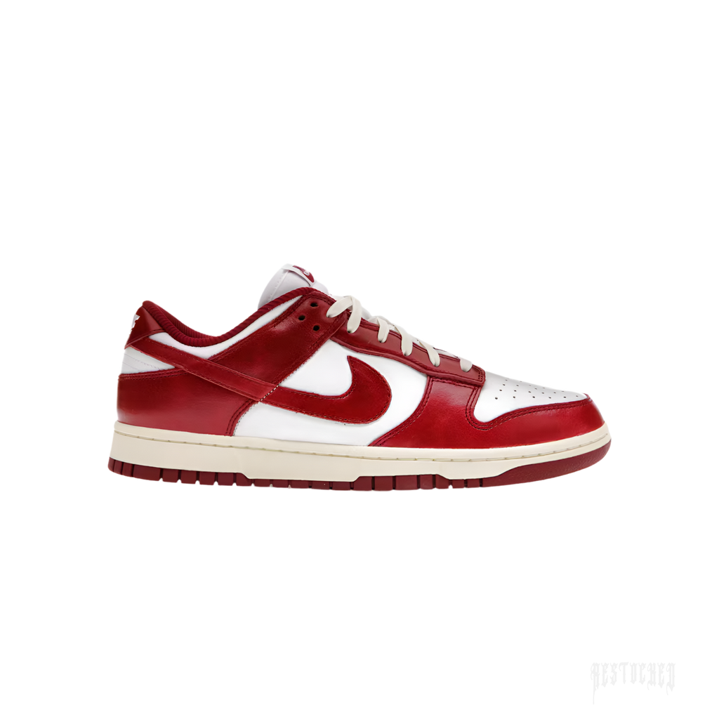 NIKE DUNK LOW PRM VINTAGE TEAM RED (WOMEN’S)