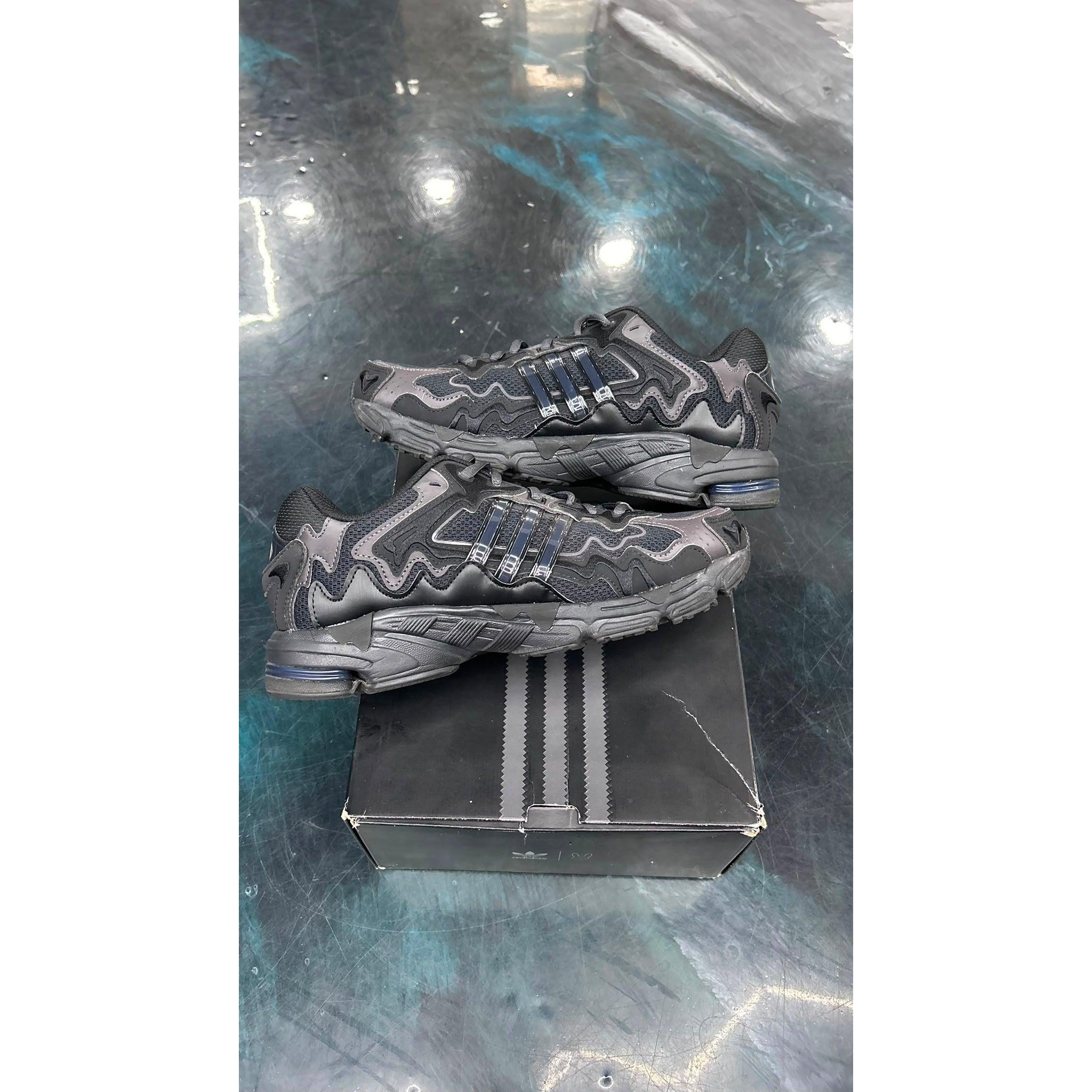 ADIDAS RESPONSE BAD BUNNY TRIPLE BLACK PRE OWNED SIZE 8.5