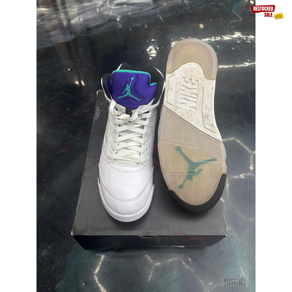 JORDAN 5 RETRO GRAPE (2025) PRE OWNED SIZE 11