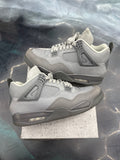 JORDAN 4 RETRO WET CEMENT PRE OWNED SIZE 12