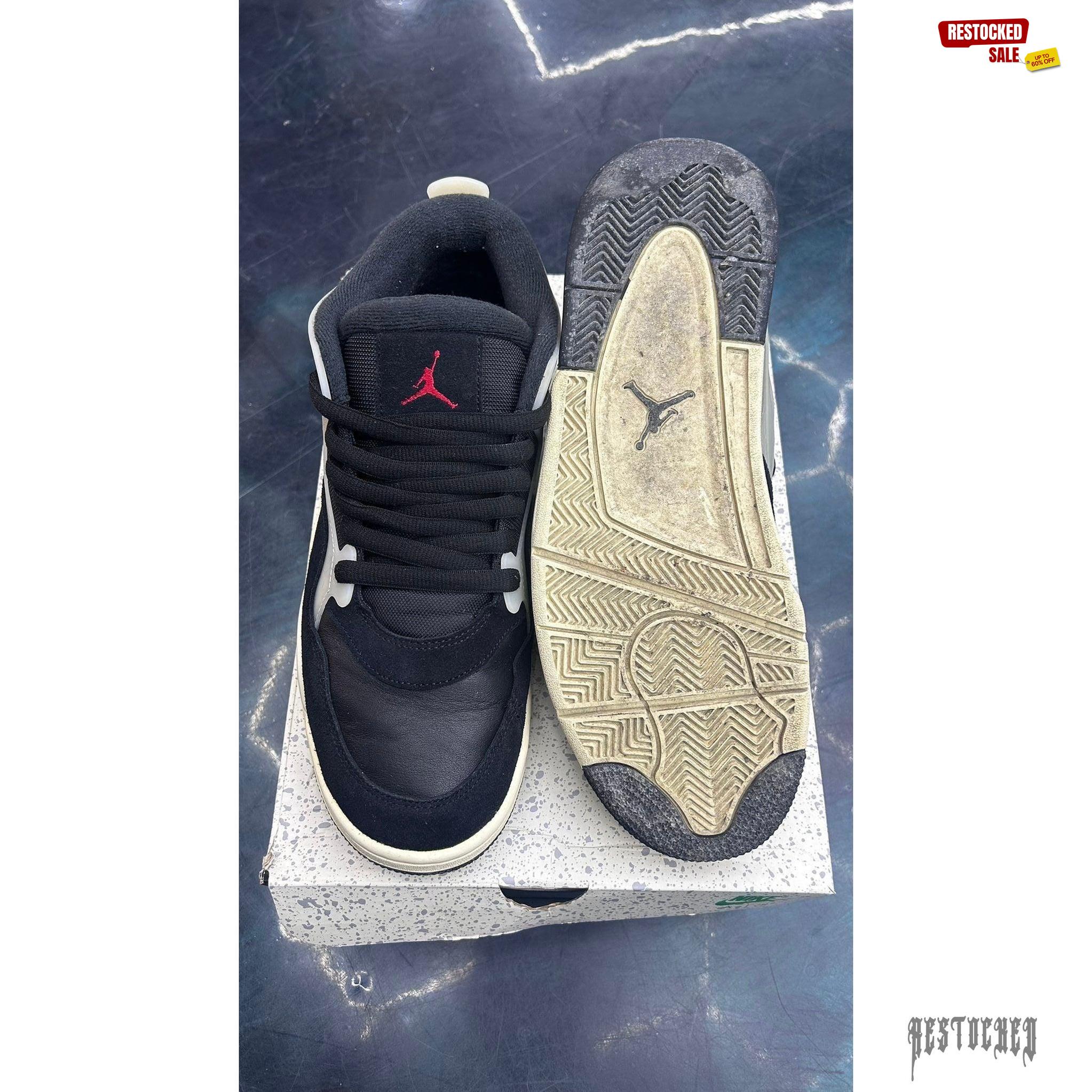 JORDAN 4 RM BLACK SAIL PRE OWNED SIZE 12
