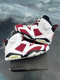 JORDAN 6 RETRO CARDINAL PRE OWNED SIZE 11.5
