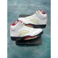 JORDAN 5 RETRO FIRE RED SILVER TONGUE BRAND NEW (YELLOWING) SIZE 10