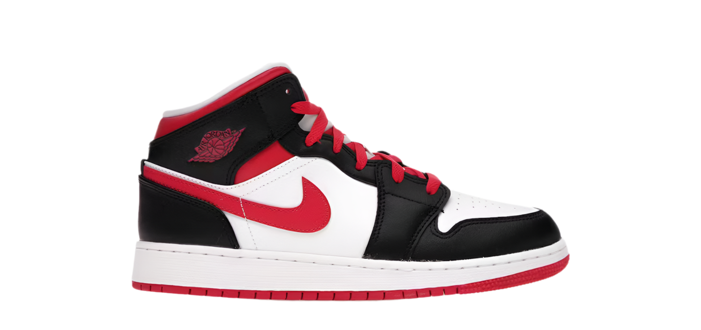 JORDAN 1 MID VERY BERRY (GS)