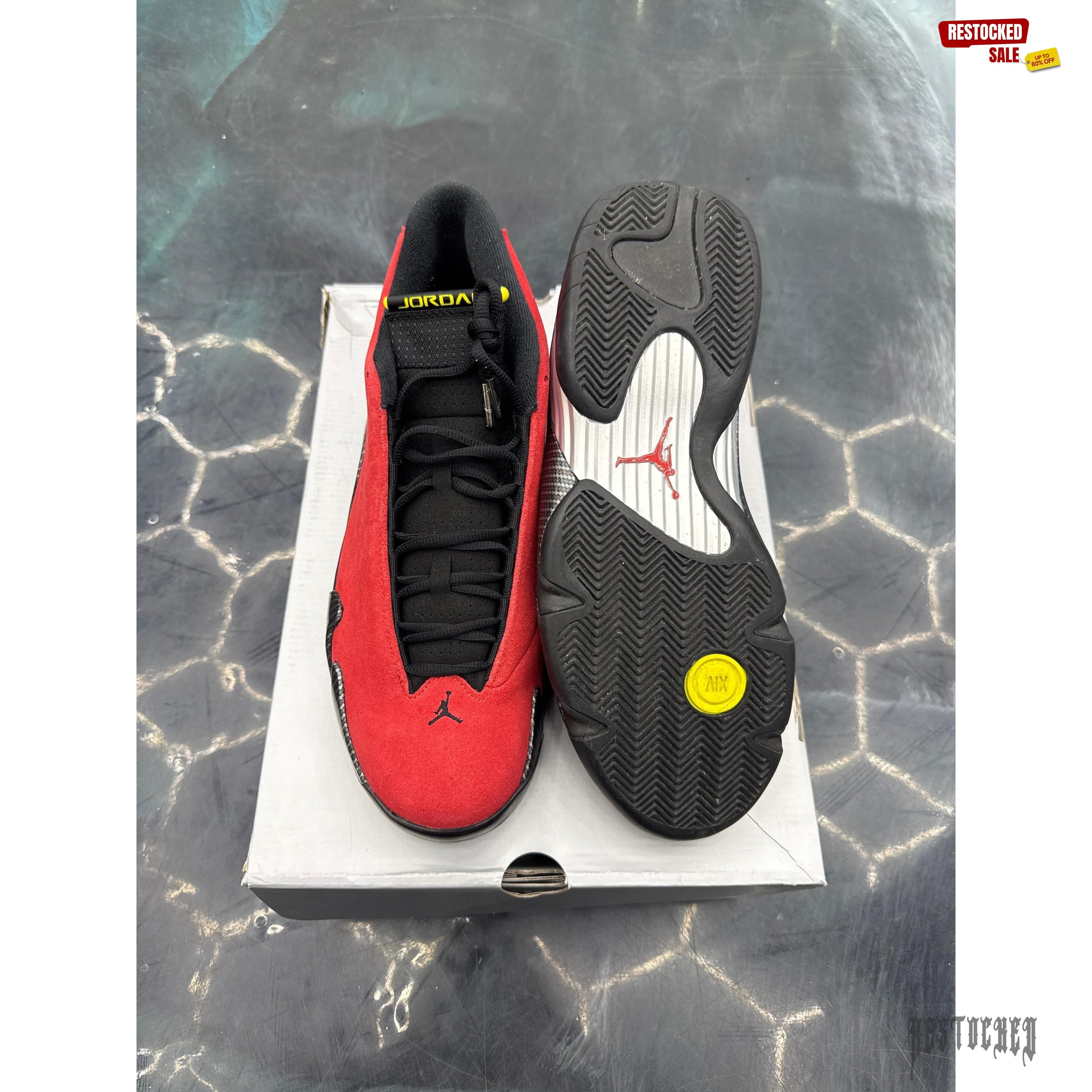 JORDAN 14 FERRARI PRE OWNED SIZE 12