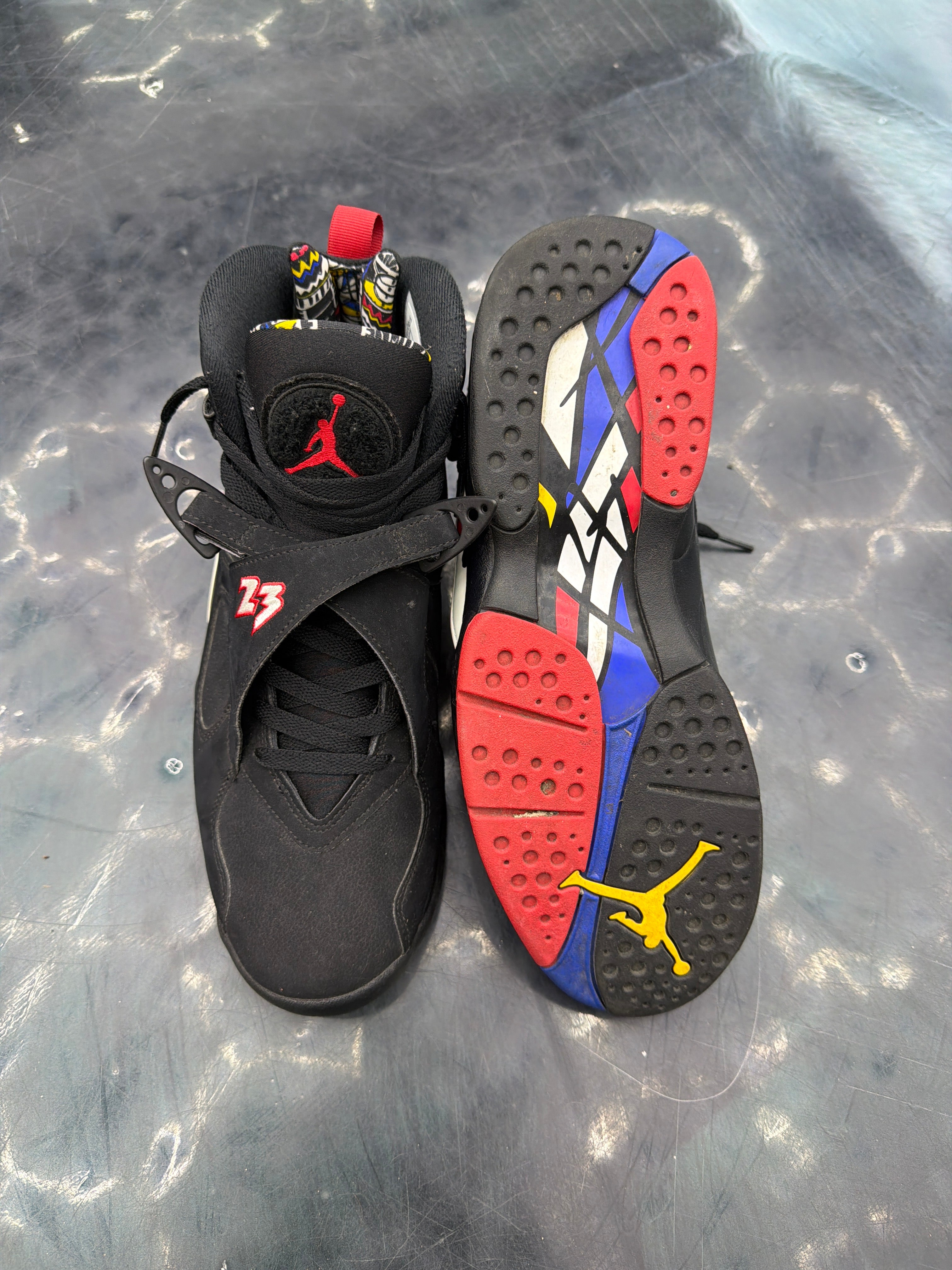 JORDAN 8 RETRO PLAYOFFS PRE OWNED SIZE 11 NO BOX
