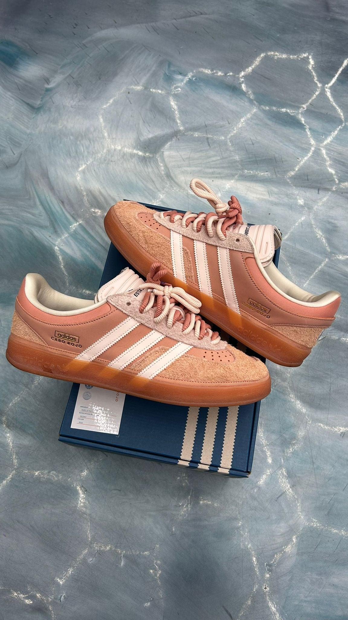 ADIDAS GAZELLE INDOOR BAD BUNNY CABO ROJO PRE OWNED SIZE 10.5