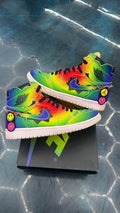 JORDAN 1 RETRO HIGH OG J BALVIN PRE OWNED SIZE 9.5