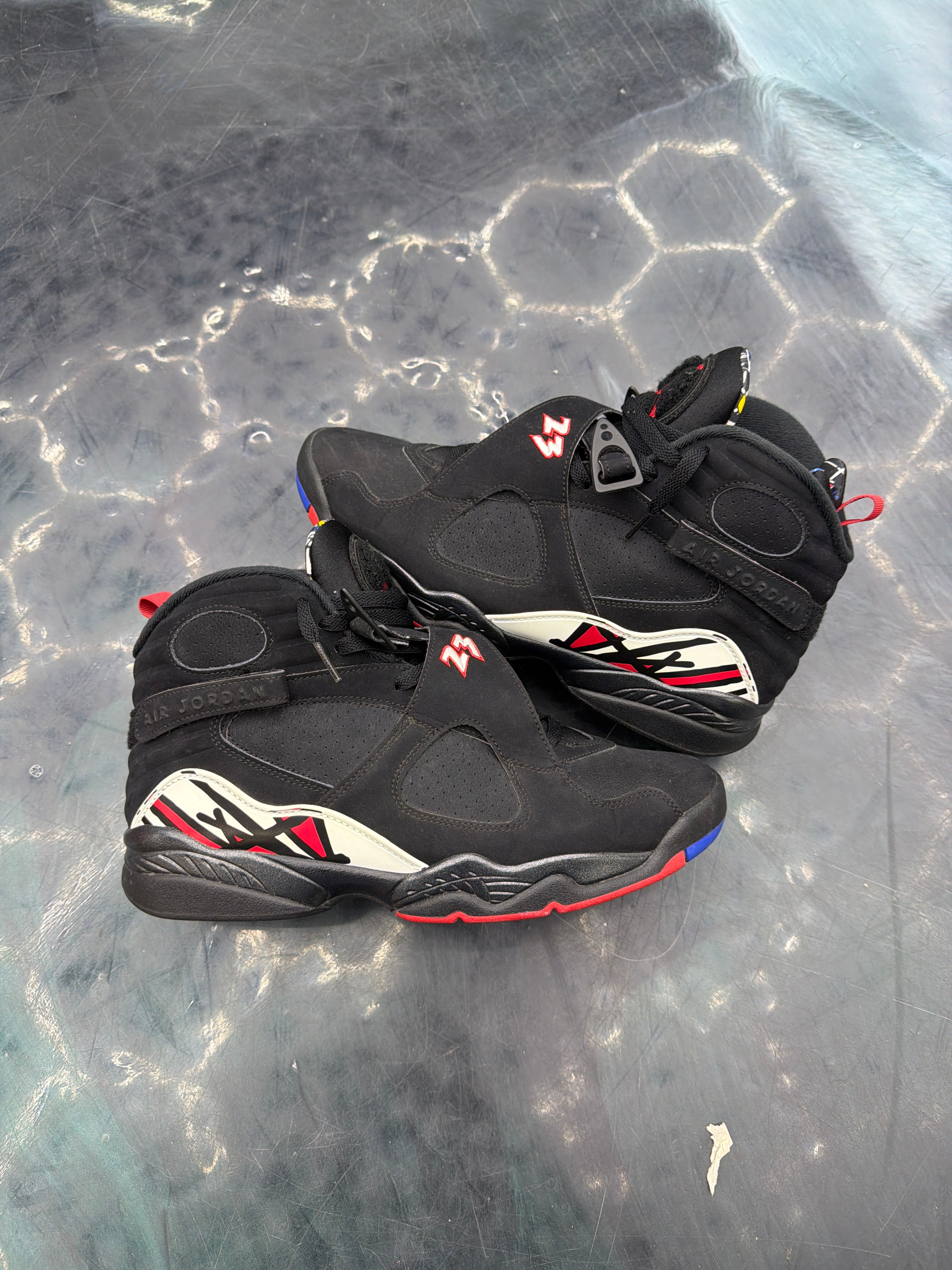 JORDAN 8 RETRO PLAYOFFS PRE OWNED SIZE 11 NO BOX