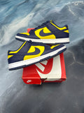 NIKE DUNK LOW MICHIGAN (2021) SIZE 13 PRE-OWNED