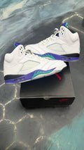 JORDAN 5 RETRO GRAPE PRE OWNED SIZE 10