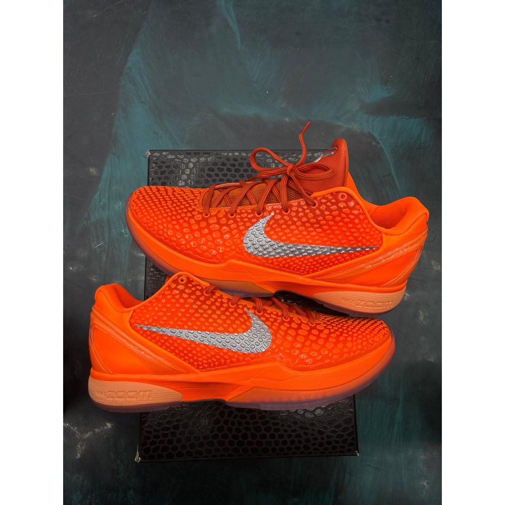 NIKE KOBE 6 PROTRO TOTAL ORANGE PRE OWNED SIZE 11.5