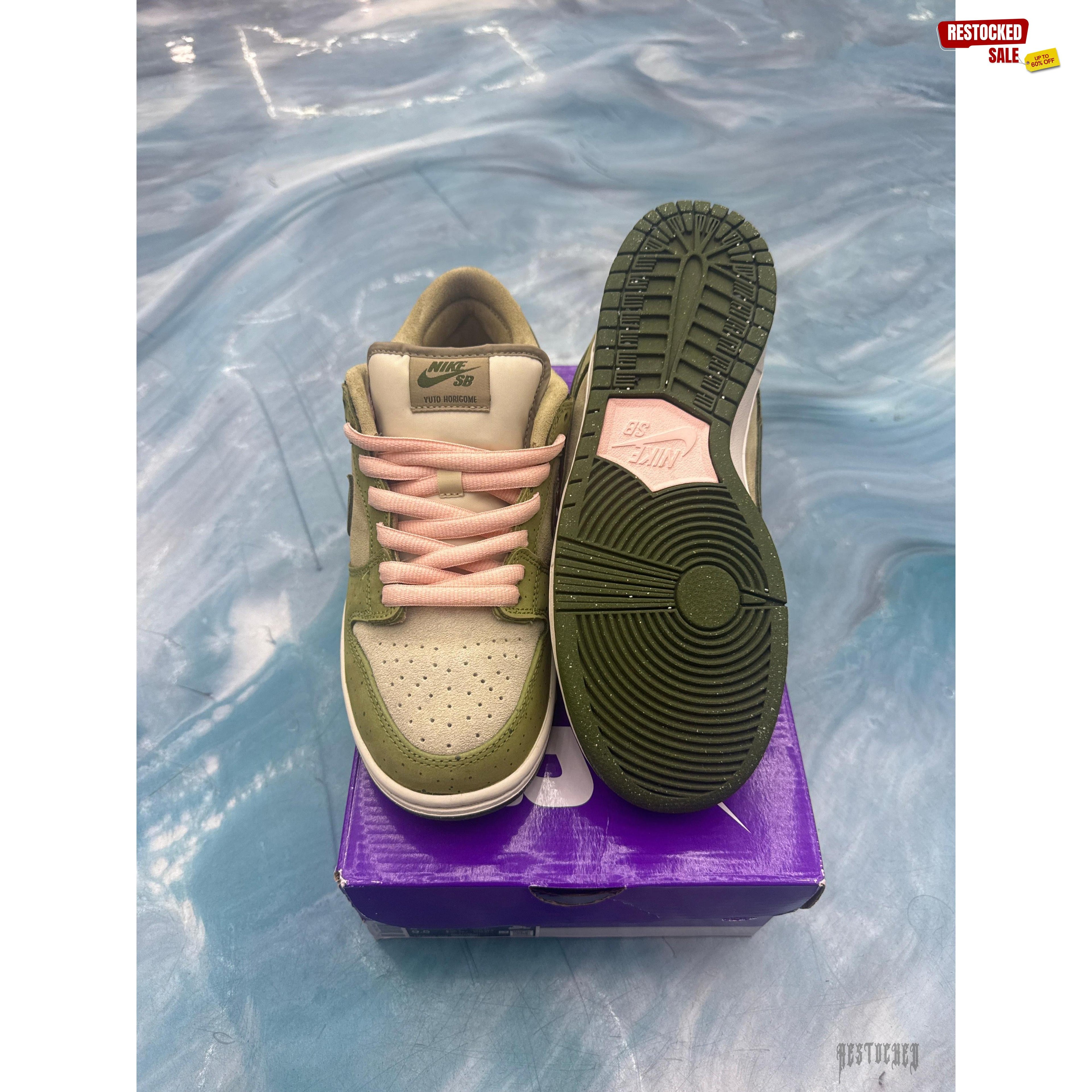 NIKE SB DUNK LOW YUTO HORIGOME MATCHA PRE OWNED SIZE 8