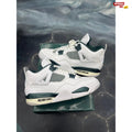 JORDAN 4 RETRO OXIDIZED GREEN PRE OWNED SIZE 12