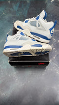JORDAN 4 RETRO MILITARY BUE PRE OWNED SIZE 12