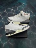 JORDAN 3 RETRO WHITE CEMENT REIMAGINED PRE OWNED SIZE 6.5Y