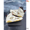 JORDAN 6 RETRO QUAI 54 SAIL BROWN PRE OWNED SIZE 12