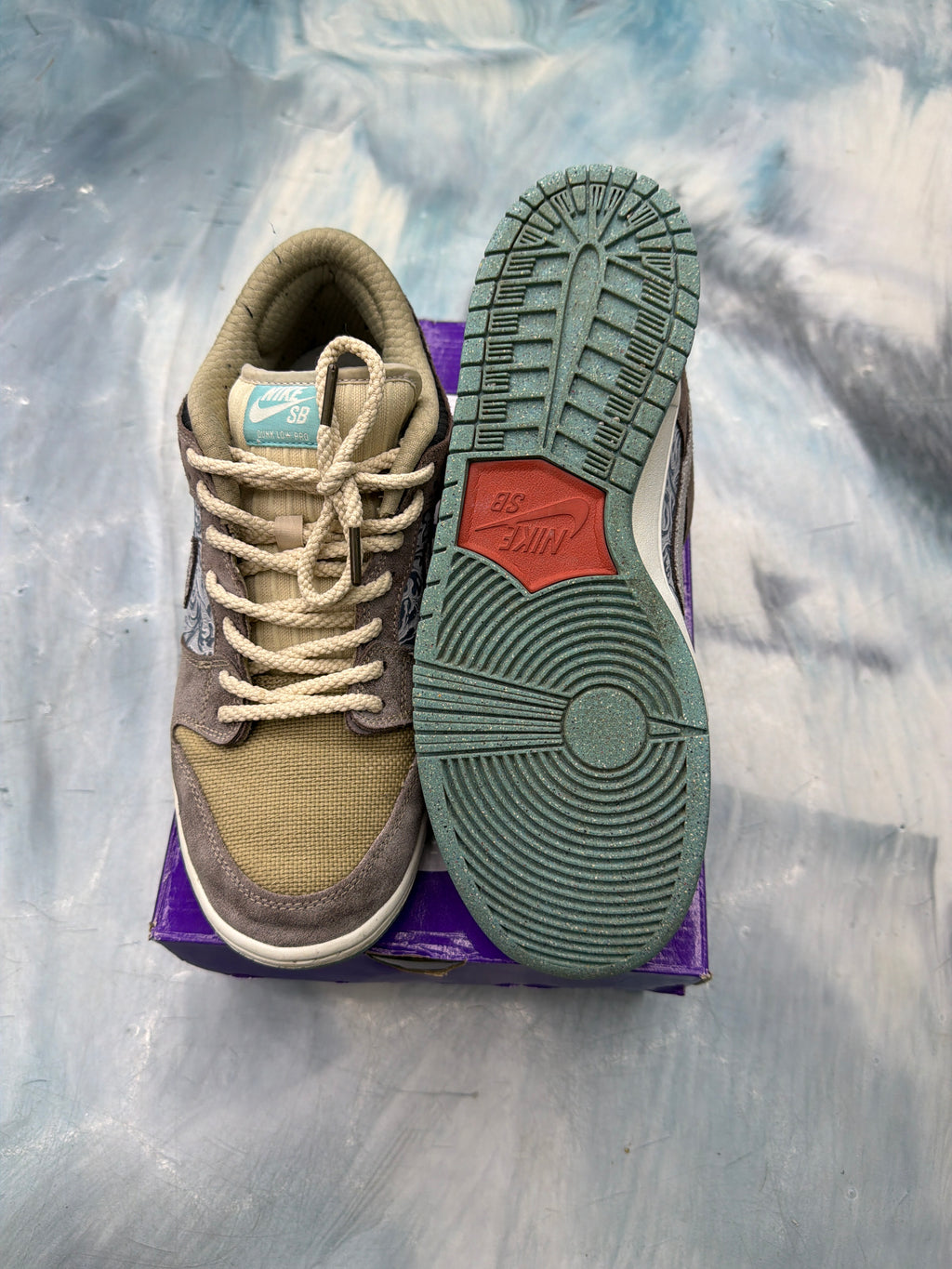 NIKE SB DUNK LOW BIG MONEY SAVINGS PRE OWNED SIZE 12