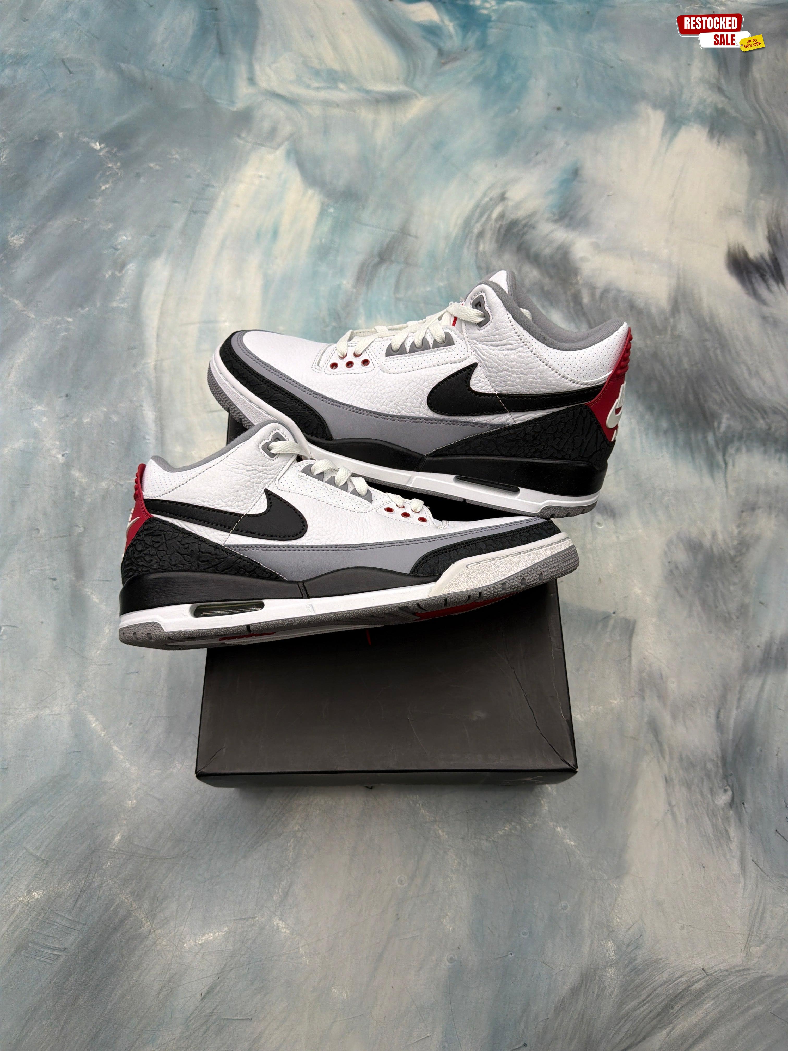 JORDAN 3 RETRO TINKER HATFIELD PRE OWNED SIZE 11.5