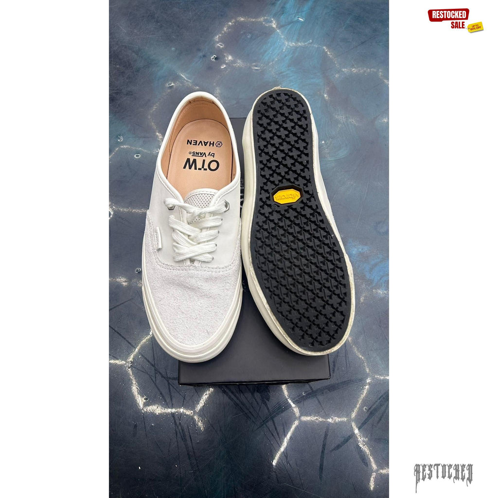 VANS OTW AUTHENTIC 44 VIBRAM HAVEN WHITE PRE OWNED SIZE 7.5