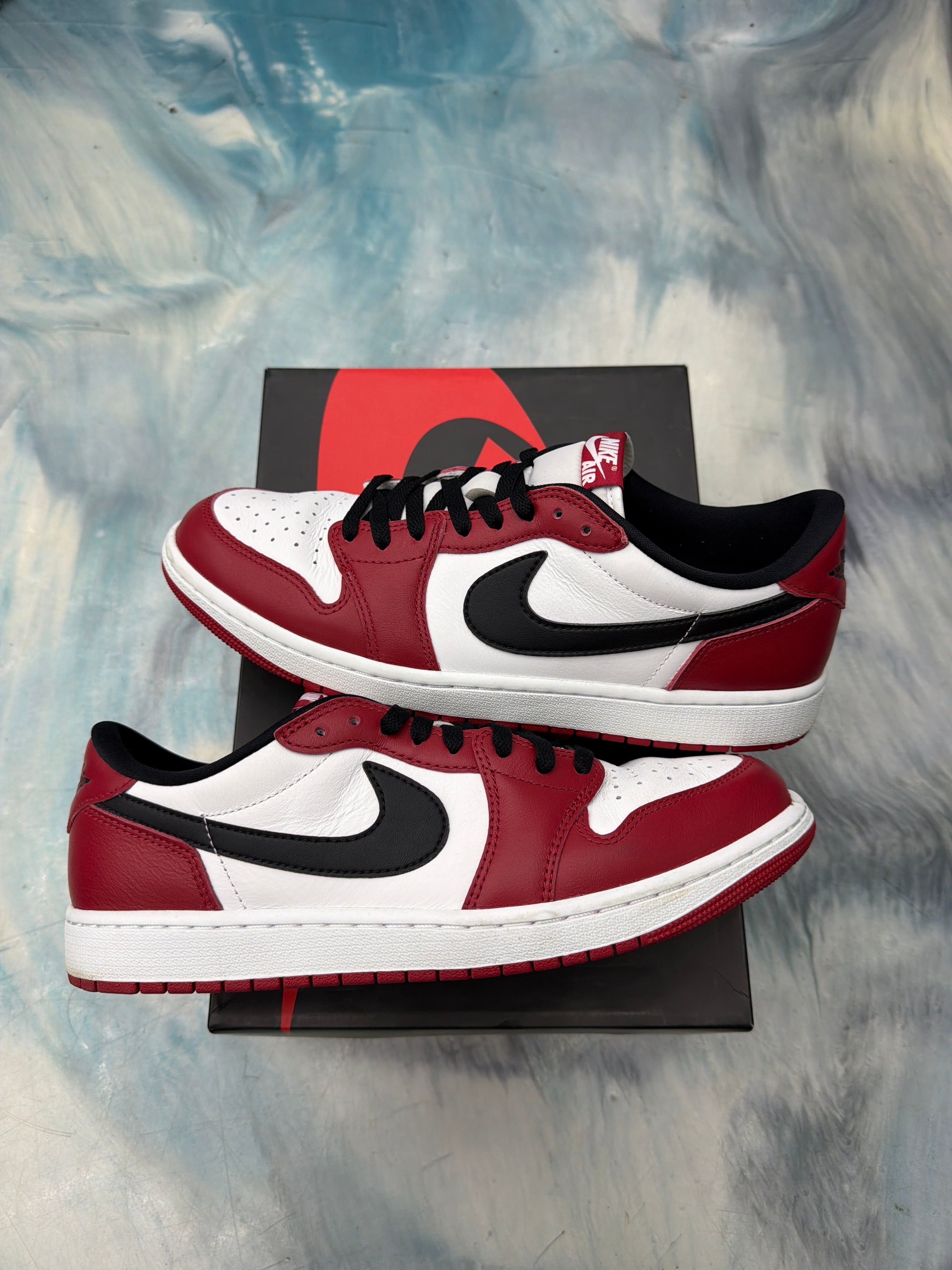 JORDAN 1 RETRO LOW OG CHICAGO (2025) PRE OWNED SIZE 11.5