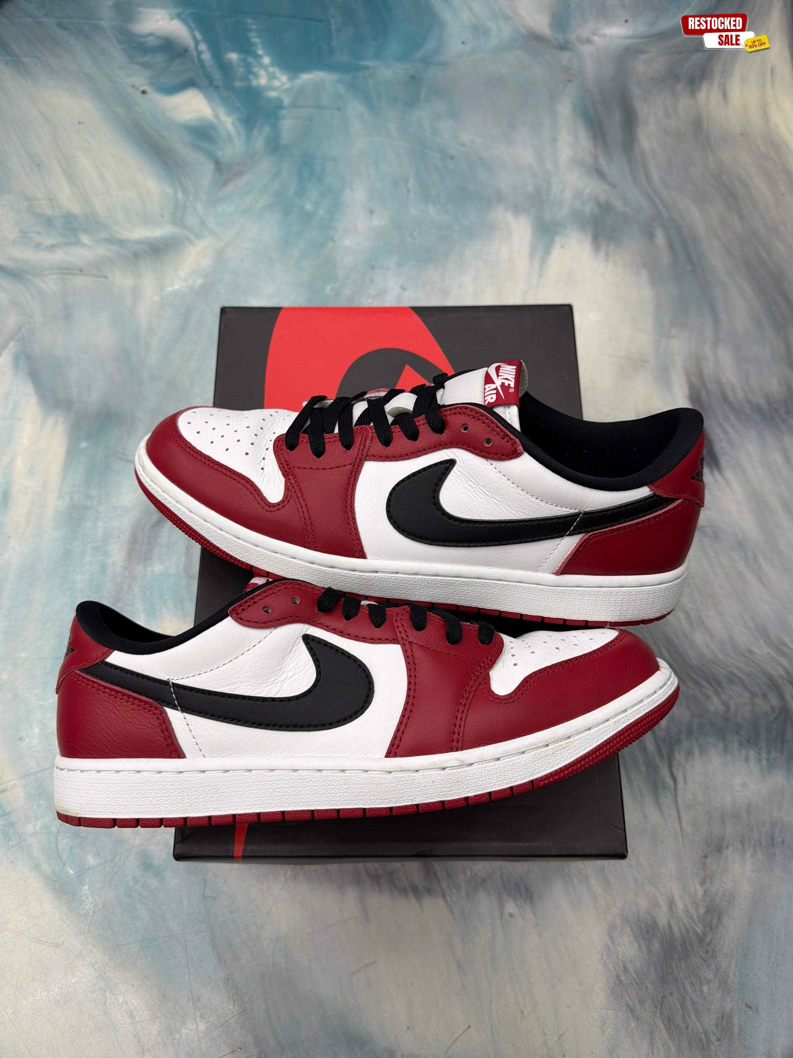 JORDAN 1 RETRO LOW OG CHICAGO (2025) PRE OWNED SIZE 11.5