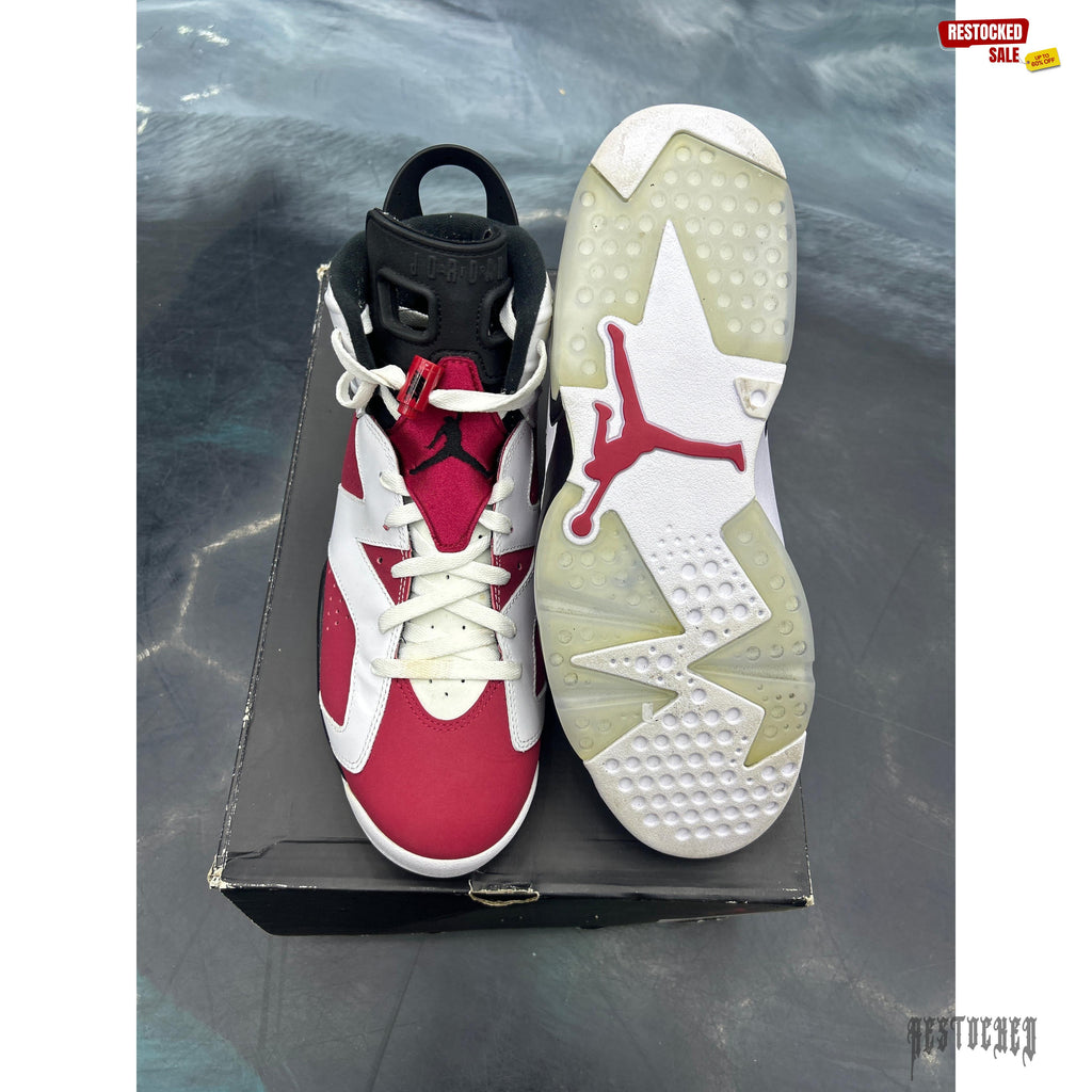 JORDAN 6 RETRO CARDINAL PRE OWNED SIZE 11.5
