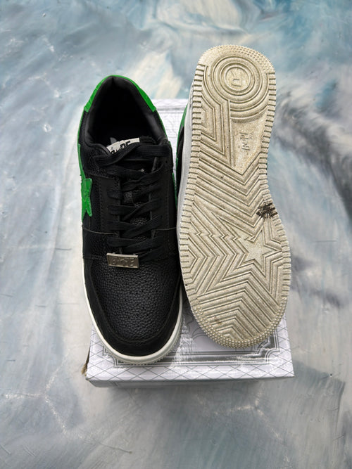 A BATHING APE BAPE STA LOW GUNNA PRE OWNED SIZE 9