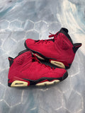 JORDAN 6 RETRO TORO BRAVO PRE OWNED SIZE 9 NO BOX