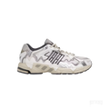 ADIDAS RESPONSE CL BAD BUNNY CREAM sneaker, white mesh with 'melted' cream and grey leather overlays.