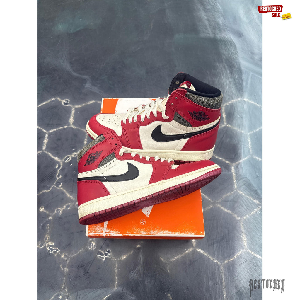 JORDAN 1 RETRO HIGH OG LOST AND FOUND PRE OWNED SIZE 7.5